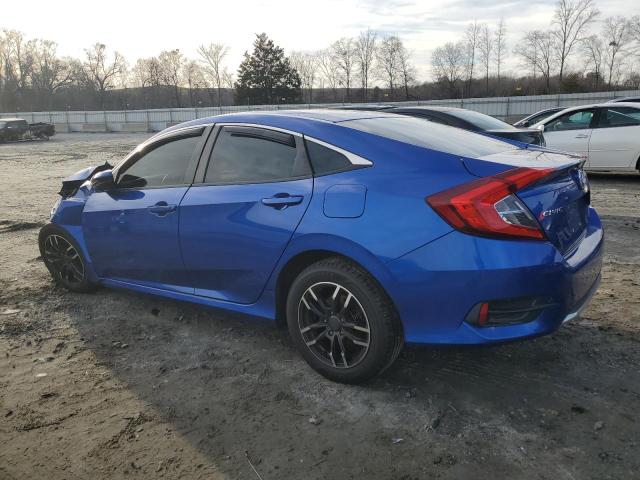 19XFC2F66KE004931 - 2019 HONDA CIVIC LX BLUE photo 2