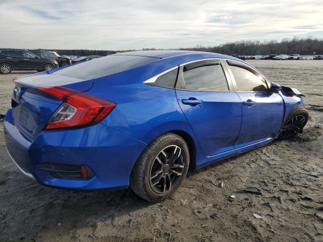 19XFC2F66KE004931 - 2019 HONDA CIVIC LX BLUE photo 3