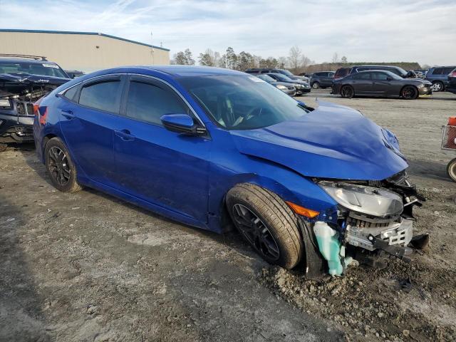 19XFC2F66KE004931 - 2019 HONDA CIVIC LX BLUE photo 4