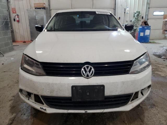 3VWLL7AJ7EM319157 - 2014 VOLKSWAGEN JETTA TDI WHITE photo 5