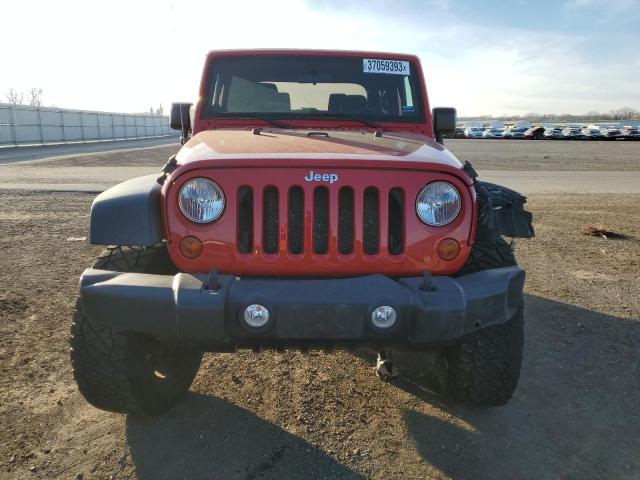 1J4AA2D10BL631116 - 2011 JEEP WRANGLER SPORT RED photo 5