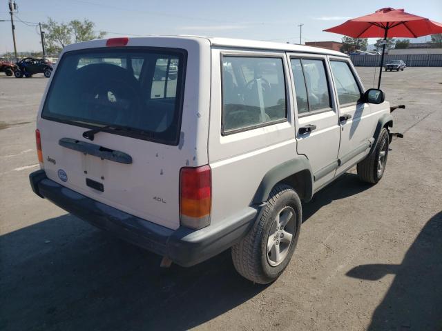 1J4FT28S1VL585383 - 1997 JEEP CHEROKEE SE WHITE photo 4