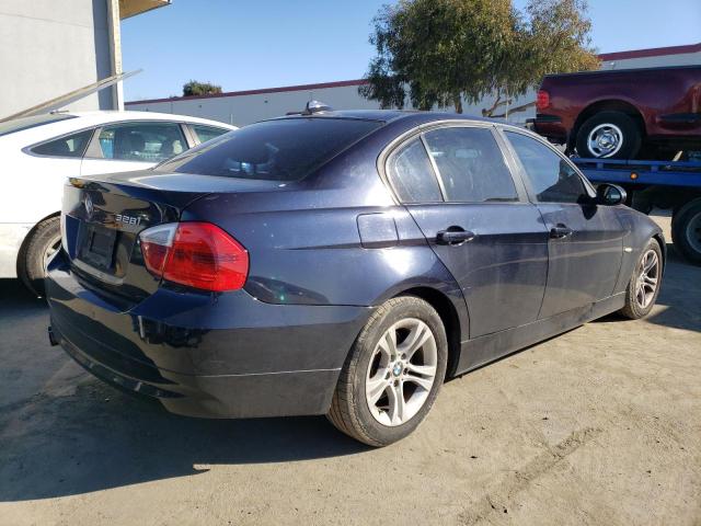 WBAVA33528K054179 - 2008 BMW 328 I BLUE photo 3