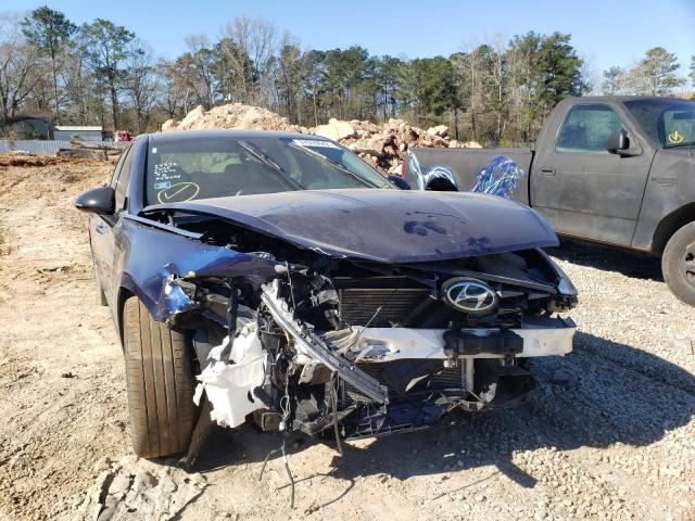 5NPEJ4J22LH003841 - 2020 HYUNDAI SONATA SEL PLUS BLUE photo 9