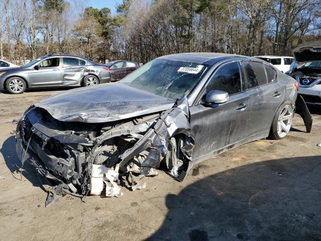 JN1EV7AP8HM740835 - 2017 INFINITI Q50 PREMIUM GRAY photo 1