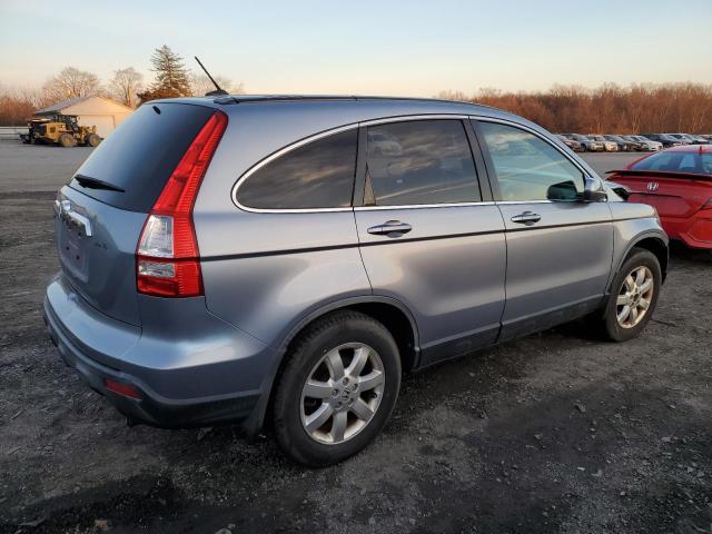 JHLRE38777C043273 - 2007 HONDA CR-V EXL BLUE photo 3