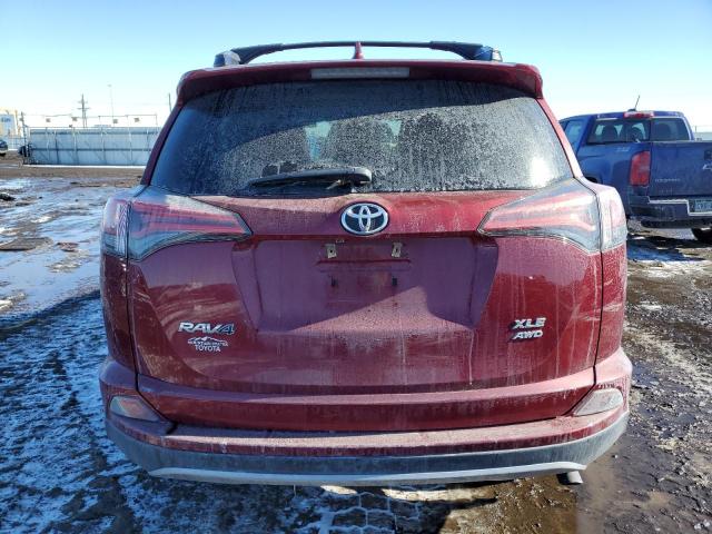 2T3RFREV4JW741926 - 2018 TOYOTA RAV4 ADVENTURE MAROON photo 6