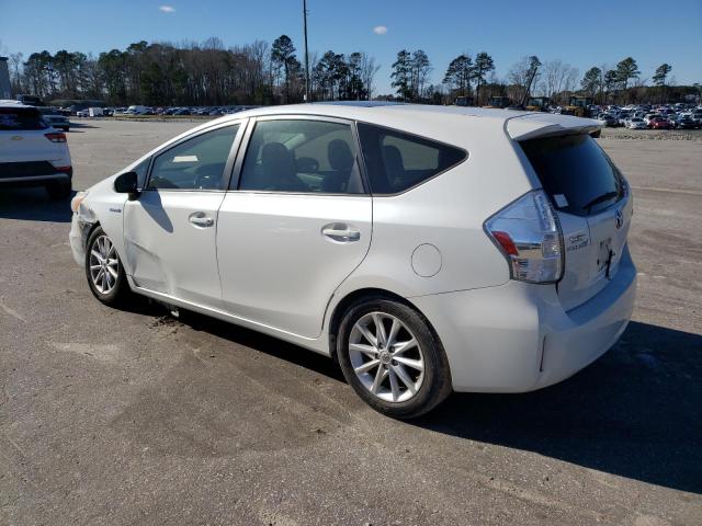 JTDZN3EU6C3138313 - 2012 TOYOTA PRIUS V WHITE photo 2