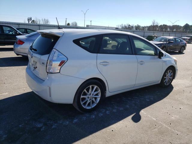 JTDZN3EU6C3138313 - 2012 TOYOTA PRIUS V WHITE photo 3