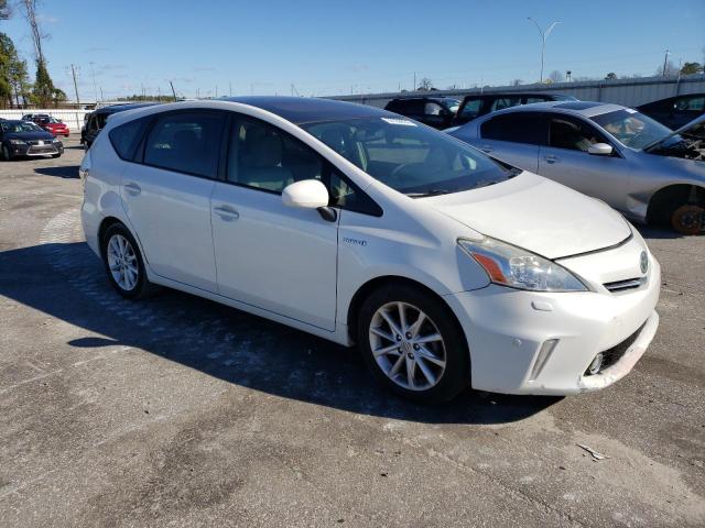 JTDZN3EU6C3138313 - 2012 TOYOTA PRIUS V WHITE photo 4