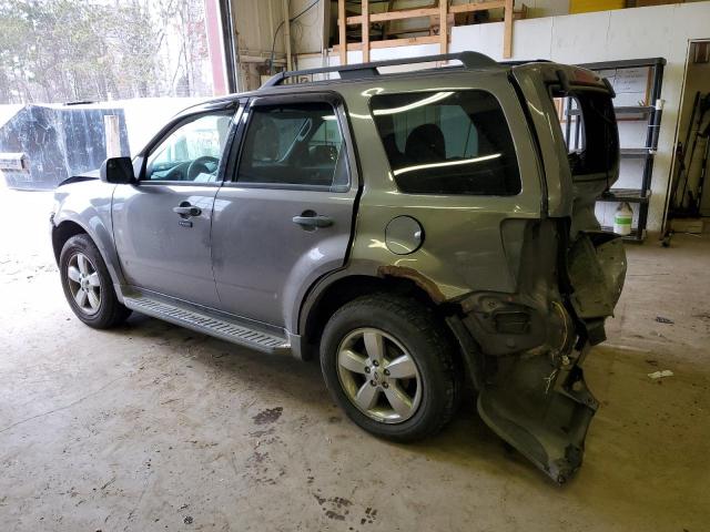 1FMCU9D7XBKB32814 - 2011 FORD ESCAPE XLT GRAY photo 2