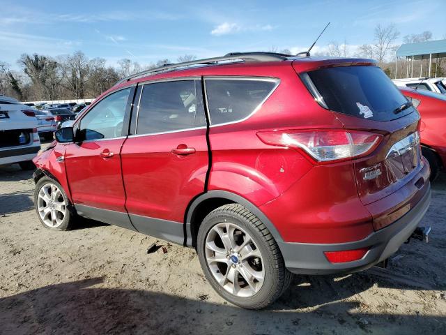 1FMCU0H97DUC67182 - 2013 FORD ESCAPE SEL RED photo 2