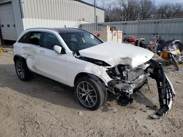 W1N0G8EB2NV397010 - 2022 MERCEDES-BENZ GLC 300 4MATIC WHITE photo 4