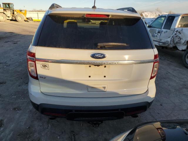 1FMHK7D8XCGA09382 - 2012 FORD EXPLORER XLT WHITE photo 6