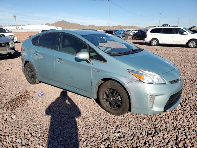 JTDKN3DU9D5588918 - 2013 TOYOTA PRIUS TURQUOISE photo 4