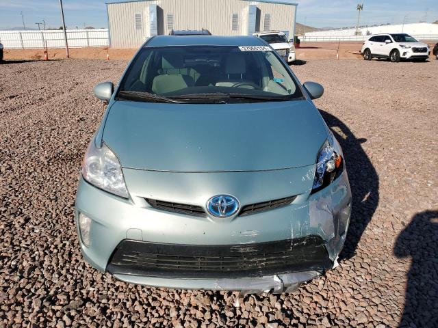 JTDKN3DU9D5588918 - 2013 TOYOTA PRIUS TURQUOISE photo 5