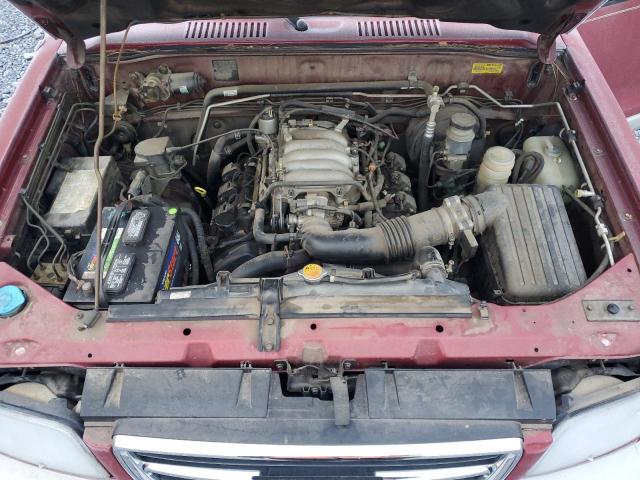 JACDJ58XXX7923664 - 1999 ISUZU TROOPER S BURGUNDY photo 11