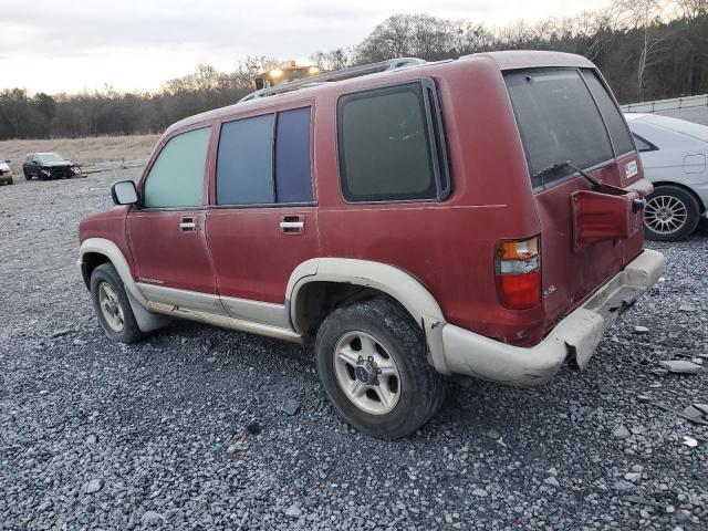 JACDJ58XXX7923664 - 1999 ISUZU TROOPER S BURGUNDY photo 2