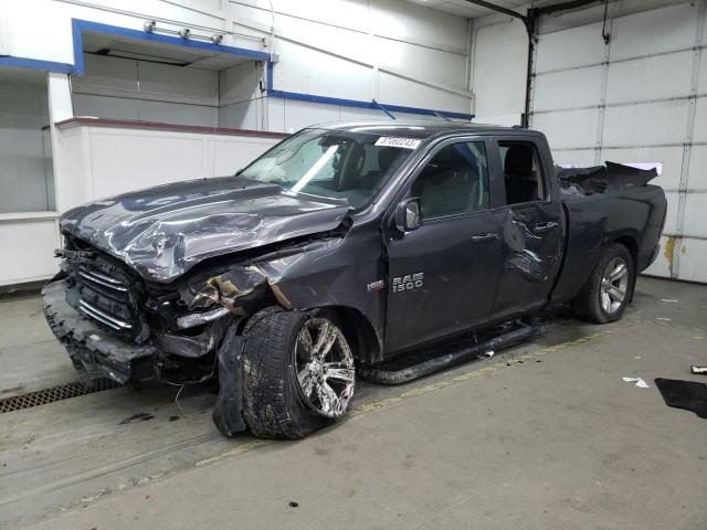 1C6RR7HT0GS335107 - 2016 RAM 1500 SPORT GRAY photo 1