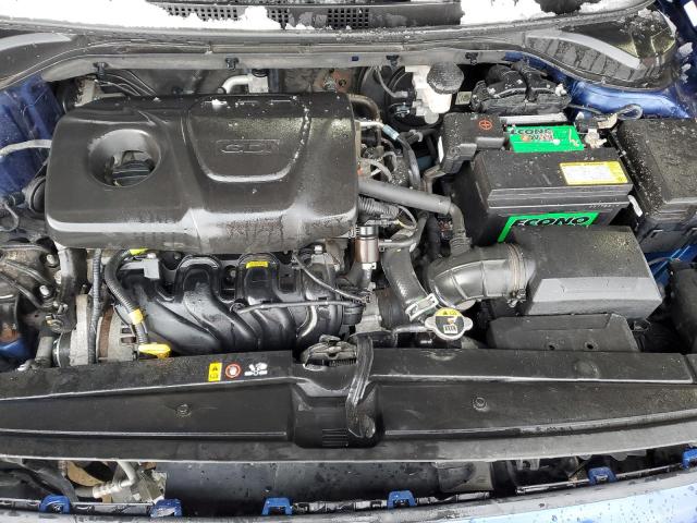 3KPC24A3XKE064029 - 2019 HYUNDAI ACCENT SE BLUE photo 11