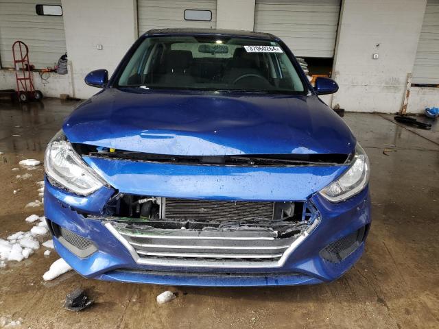 3KPC24A3XKE064029 - 2019 HYUNDAI ACCENT SE BLUE photo 5