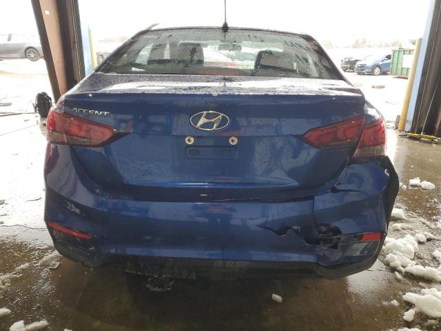 3KPC24A3XKE064029 - 2019 HYUNDAI ACCENT SE BLUE photo 6