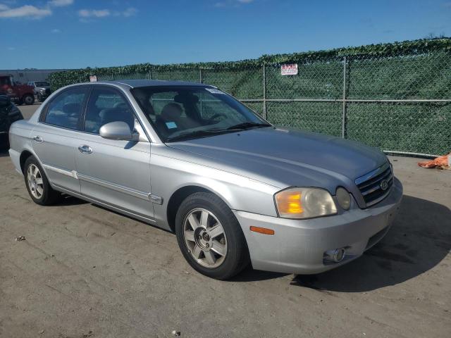 KNAGD126X45289579 - 2004 KIA OPTIMA LX SILVER photo 4