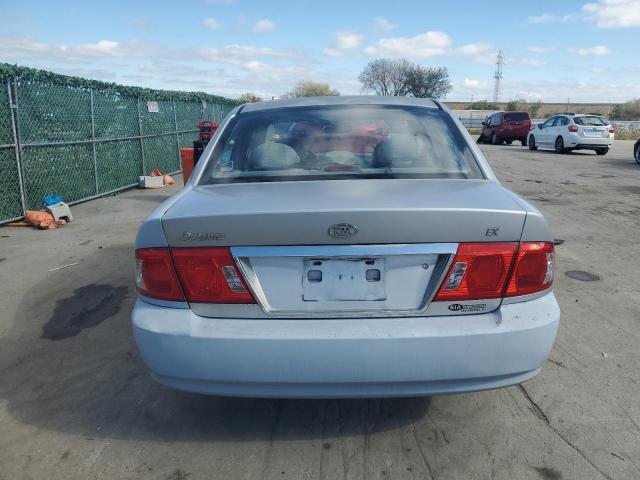 KNAGD126X45289579 - 2004 KIA OPTIMA LX SILVER photo 6