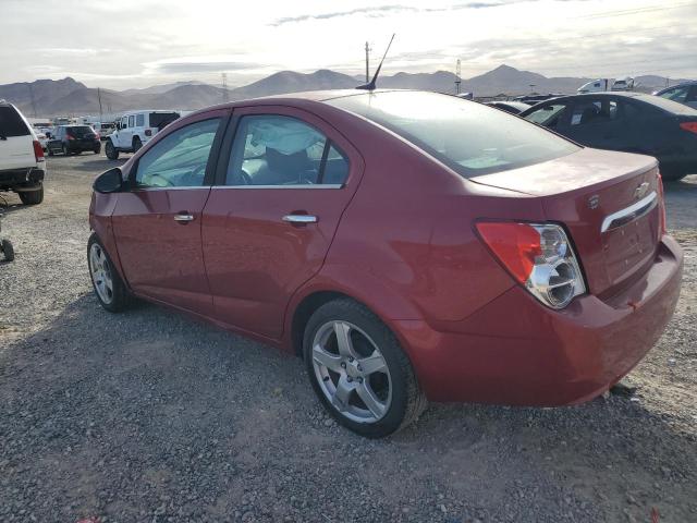 1G1JE5SH1C4124984 - 2012 CHEVROLET SONIC LTZ RED photo 2