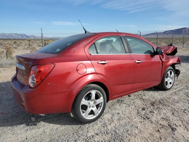 1G1JE5SH1C4124984 - 2012 CHEVROLET SONIC LTZ RED photo 3