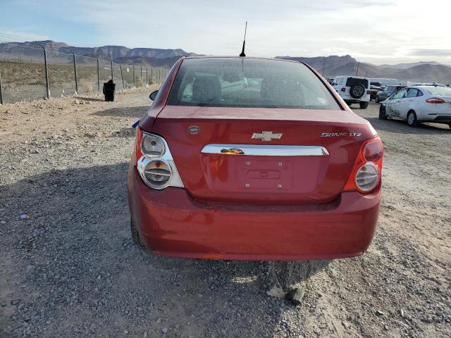 1G1JE5SH1C4124984 - 2012 CHEVROLET SONIC LTZ RED photo 6