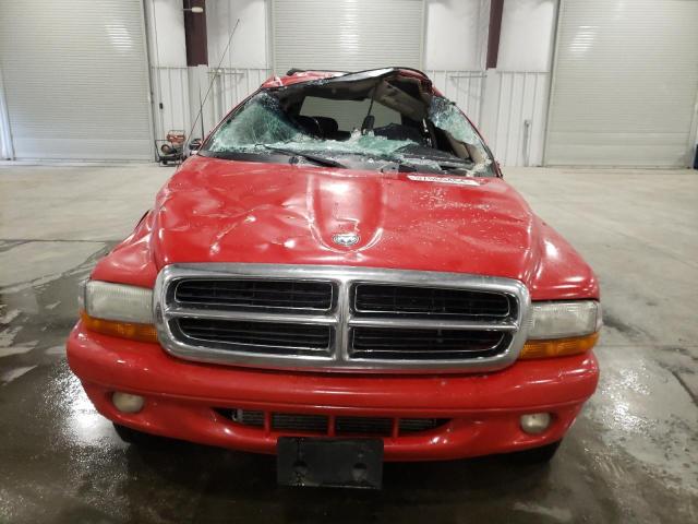 1D4HS58N53F550356 - 2003 DODGE DURANGO SLT PLUS RED photo 5