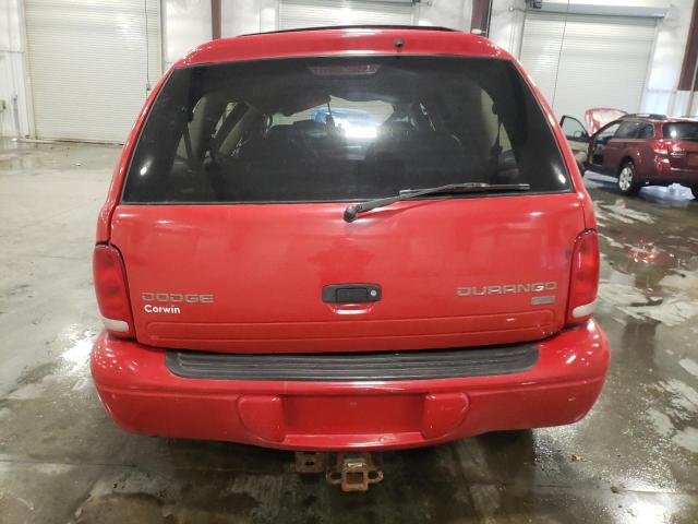 1D4HS58N53F550356 - 2003 DODGE DURANGO SLT PLUS RED photo 6