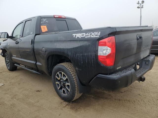 5TFUW5F15HX591751 - 2017 TOYOTA TUNDRA DOUBLE CAB SR/SR5 BLACK photo 2