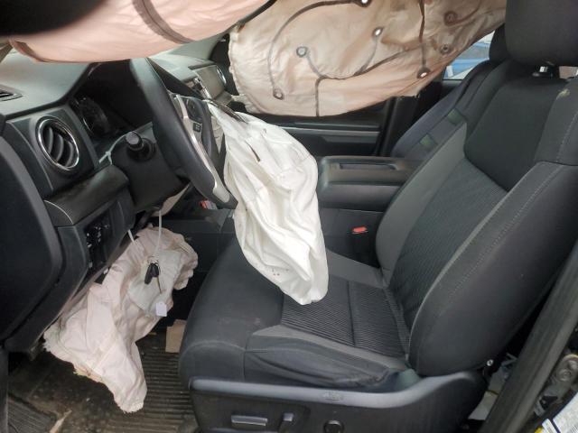 5TFUW5F15HX591751 - 2017 TOYOTA TUNDRA DOUBLE CAB SR/SR5 BLACK photo 7