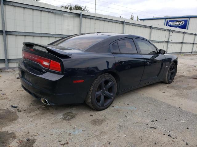 2C3CDXCT3EH322381 - 2014 DODGE CHARGER R/T BLACK photo 3