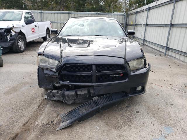 2C3CDXCT3EH322381 - 2014 DODGE CHARGER R/T BLACK photo 5