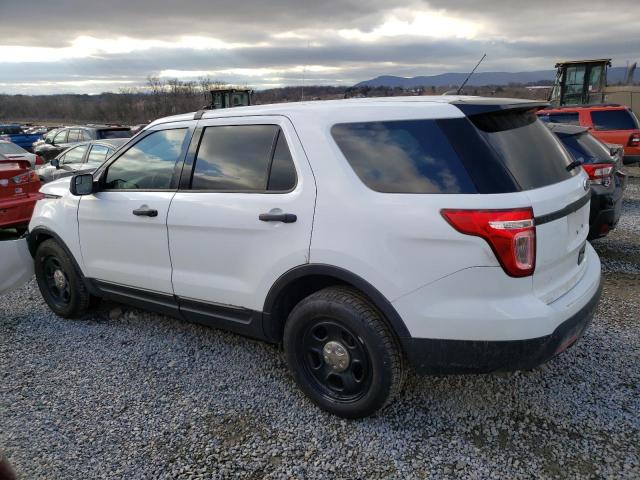 1FM5K8AR2FGB33270 - 2015 FORD EXPLORER POLICE INTERCEPTOR WHITE photo 2