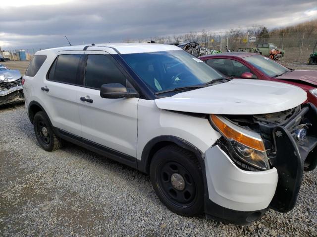 1FM5K8AR2FGB33270 - 2015 FORD EXPLORER POLICE INTERCEPTOR WHITE photo 4