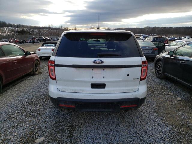 1FM5K8AR2FGB33270 - 2015 FORD EXPLORER POLICE INTERCEPTOR WHITE photo 6
