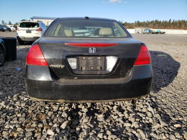 1HGCM56827A118357 - 2007 HONDA ACCORD EX BLACK photo 6