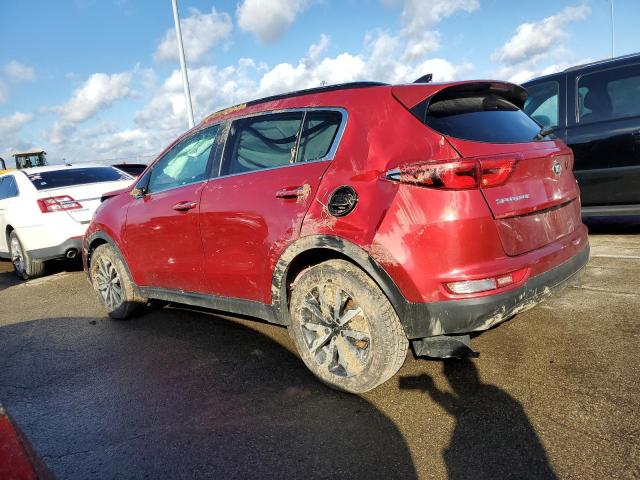 KNDPN3AC6J7401751 - 2018 KIA SPORTAGE EX RED photo 2