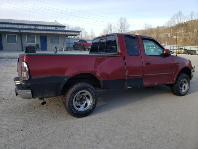 1FTRX18W32NA56456 - 2002 FORD F150 MAROON photo 3