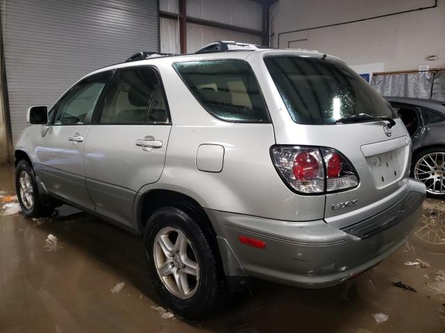 JTJGF10U030156336 - 2003 LEXUS RX 300 SILVER photo 2