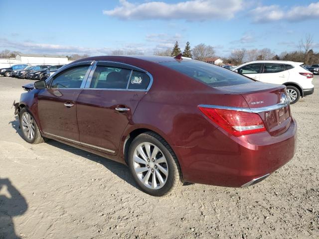 1G4GB5G30EF278449 - 2014 BUICK LACROSSE BURGUNDY photo 2