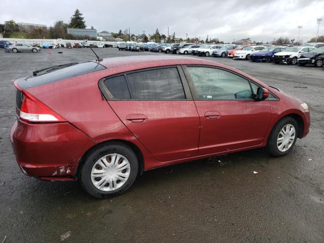 JHMZE2H58AS004905 - 2010 HONDA INSIGHT LX RED photo 3