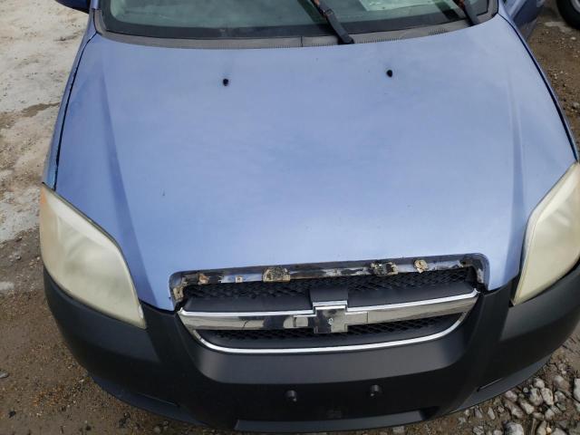 KL1TD56E49B607626 - 2009 CHEVROLET AVEO LS Mavi foto 11
