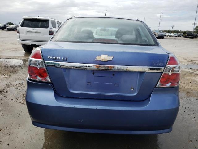 KL1TD56E49B607626 - 2009 CHEVROLET AVEO LS BLUE photo 6