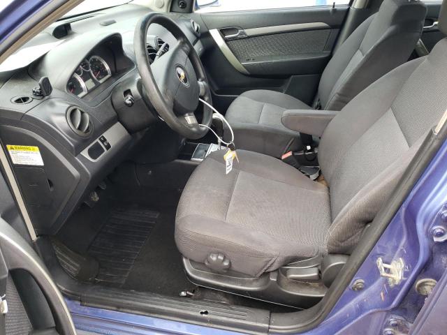 KL1TD56E49B607626 - 2009 CHEVROLET AVEO LS Mavi foto 7