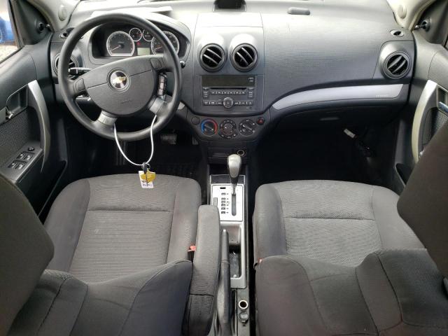 KL1TD56E49B607626 - 2009 CHEVROLET AVEO LS Mavi foto 8